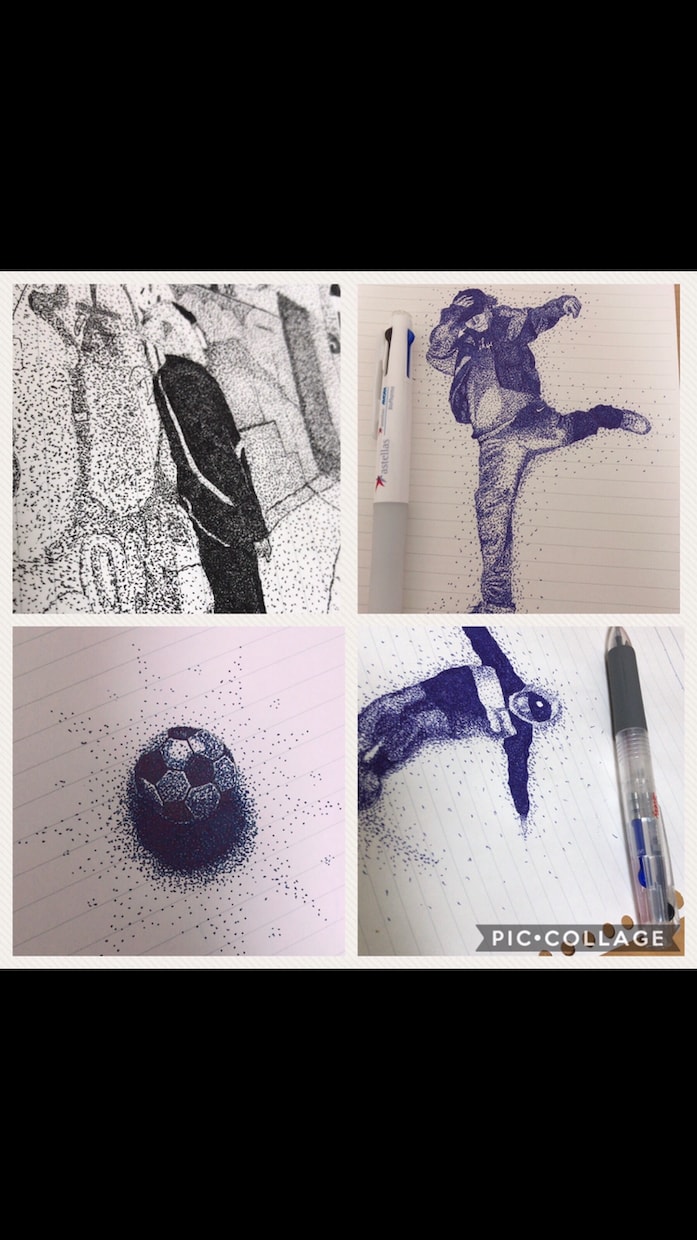 点描画で似顔絵描きます 見ただけで印象や雰囲気が伝わるように イメージ4