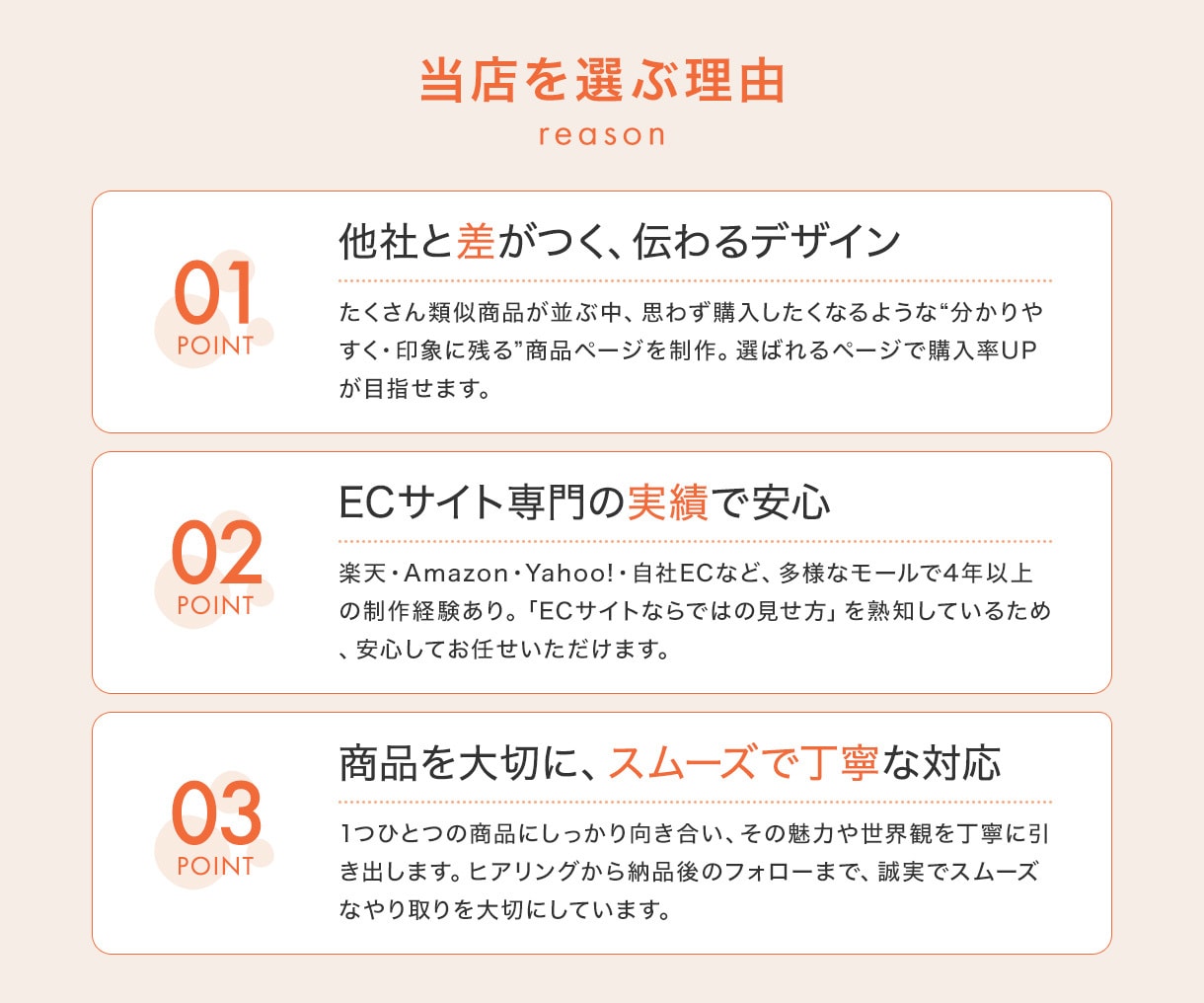 1枚〜／他社と差がつくEC商品画像制作をします 丸投げプランも！楽天／Amazon等の売れるEC商品画像 イメージ2