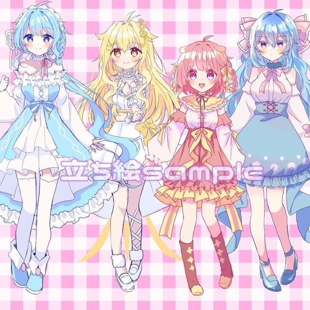 Vtuber、TRPG等イラスト制作承ります TRPG、Vtuber、IRIAM他　イラスト制作承ります イメージ2