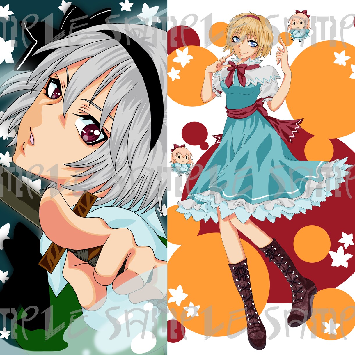 SNS等のアイコンやヘッダーなどのイラスト描きます 版権キャラクターイラストなどを主に描きます。 イメージ7