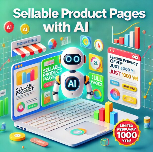 売れるココナラ商品ページをAIで爆速量産！します 初心者でもOK！最短5日でプロ顔負けの商品ページを秒速で作成 イメージ1