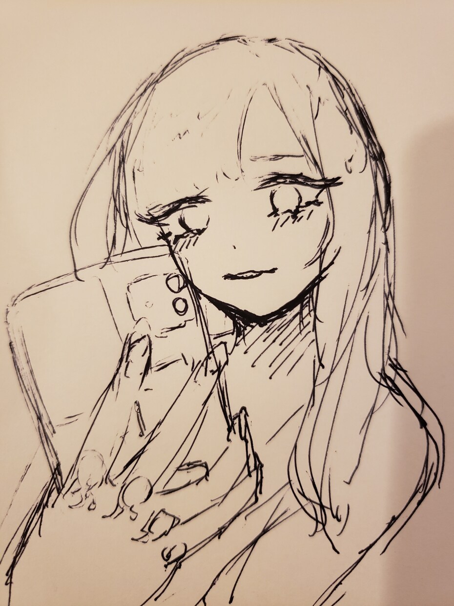 今だけ実績作りの為お安くイラスト描かせて頂きます バストアップ(手有り)でのお値段です イメージ4