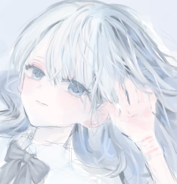 繊細×エモい【アイコン・歌ってみたサムネ】描きます 透明感・アンニュイ・エモーショナルな世界観をお描きします！ イメージ3