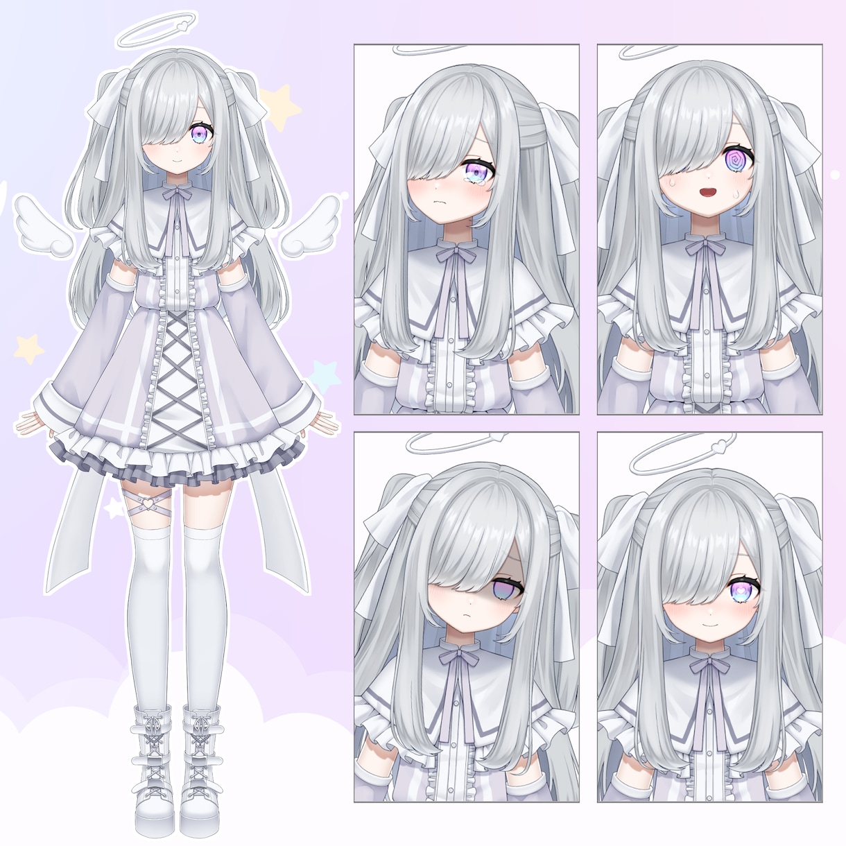 高可動域VTuber✨全工程制作します キャラデザ持ち込みやイラストのみモデリングのみもOK！ イメージ3