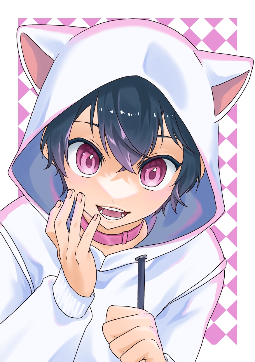 パッと目を惹く印象的なイラスト描きます アイコン、一枚絵、立ち絵など、お気軽にご相談ください♪ イメージ3