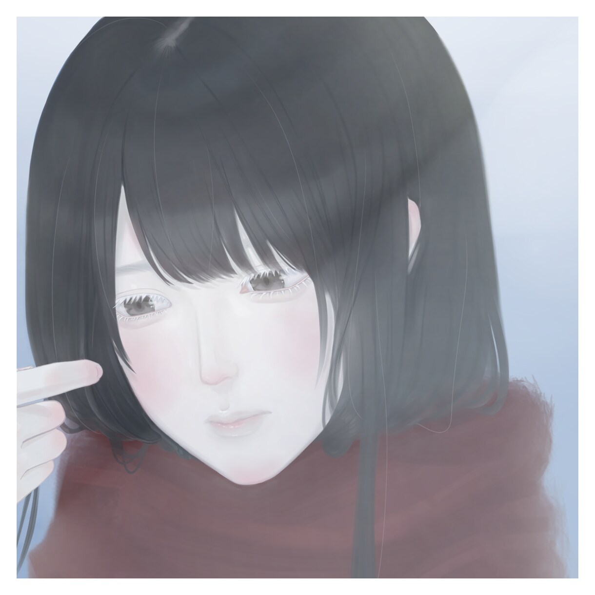 SNSアイコン用のイラストを制作します 視線が惹き込まれるような、あなただけの少女を描きます。 イメージ2