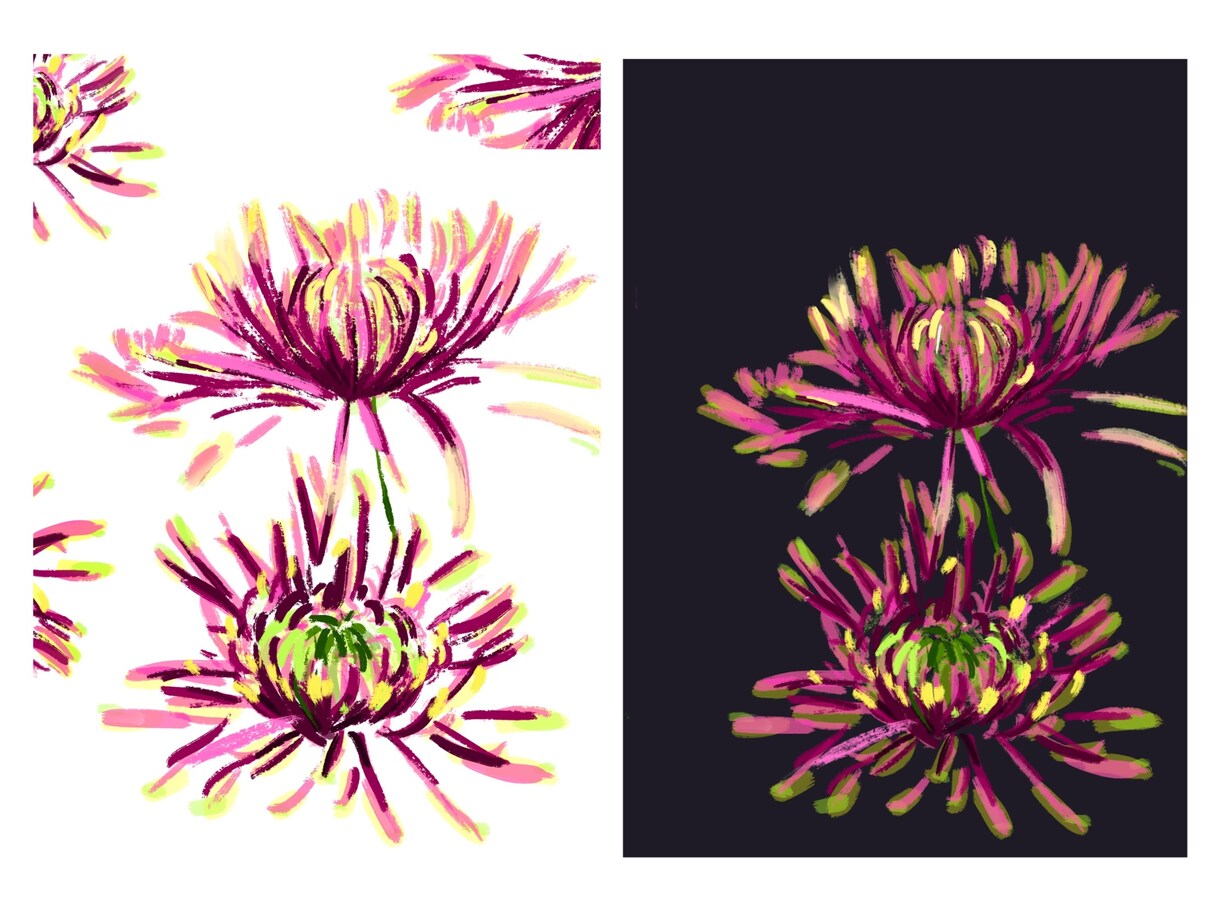 植物を使った壁紙やイラストを作成します あなたの好きな植物を絵にしてみませんか？ イメージ3