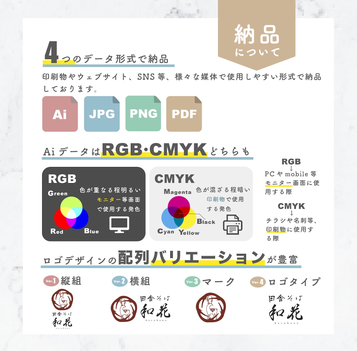 趣のある和モダンなロゴデザインを制作いたします 3案提案！コンセプトシート付で、初めての方でも安心です イメージ10