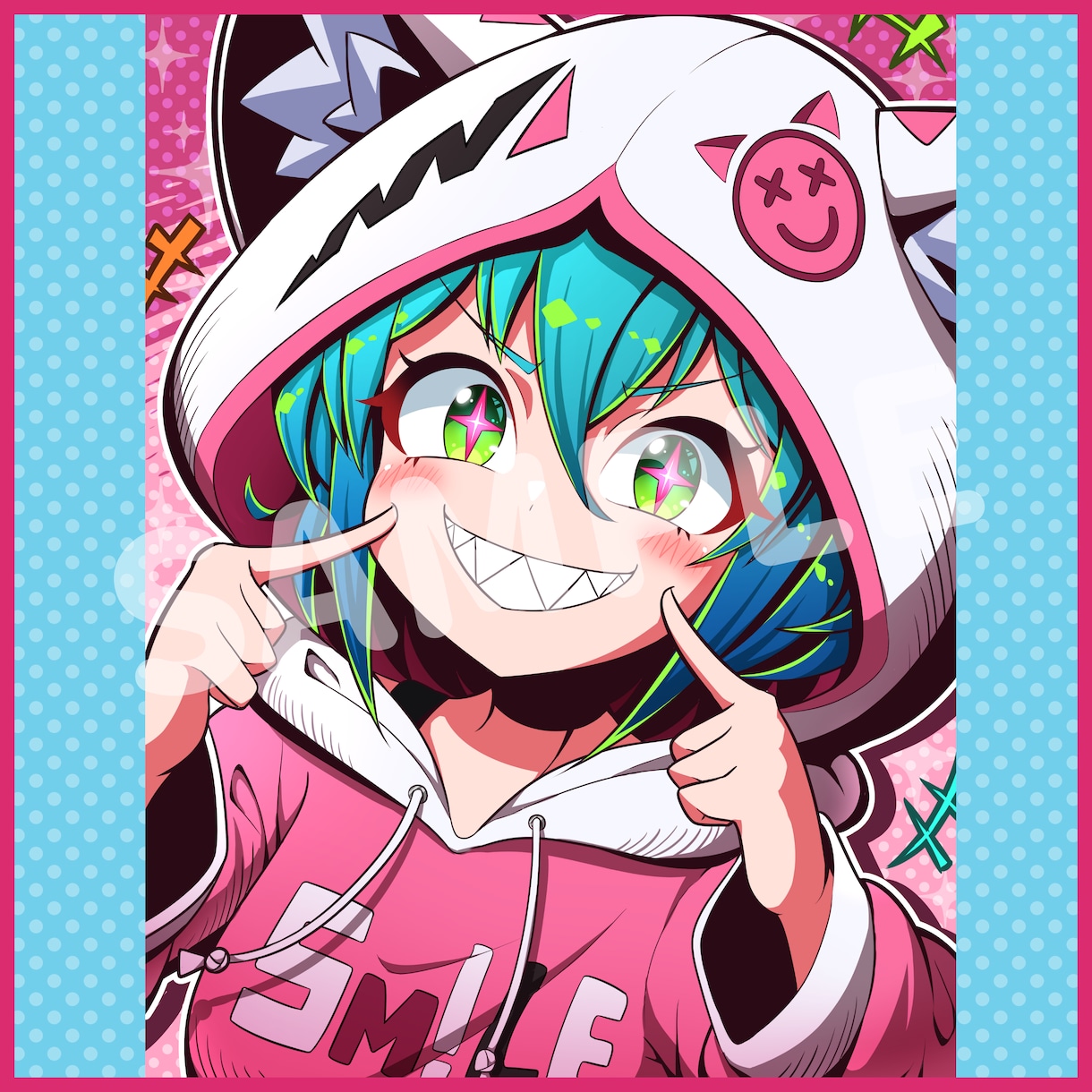 キャラの立ち絵や1枚絵を制作します かわいいイラストなら任せて下さい！！ イメージ8