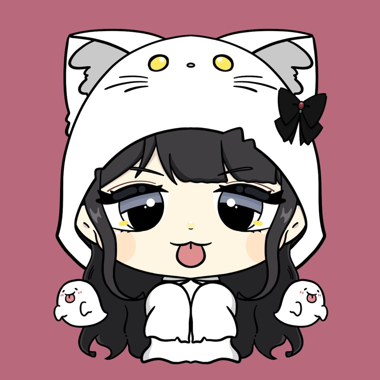 猫耳おばけ量産描きます 猫耳おばけ量産！ハロウィンむけ！ イメージ2