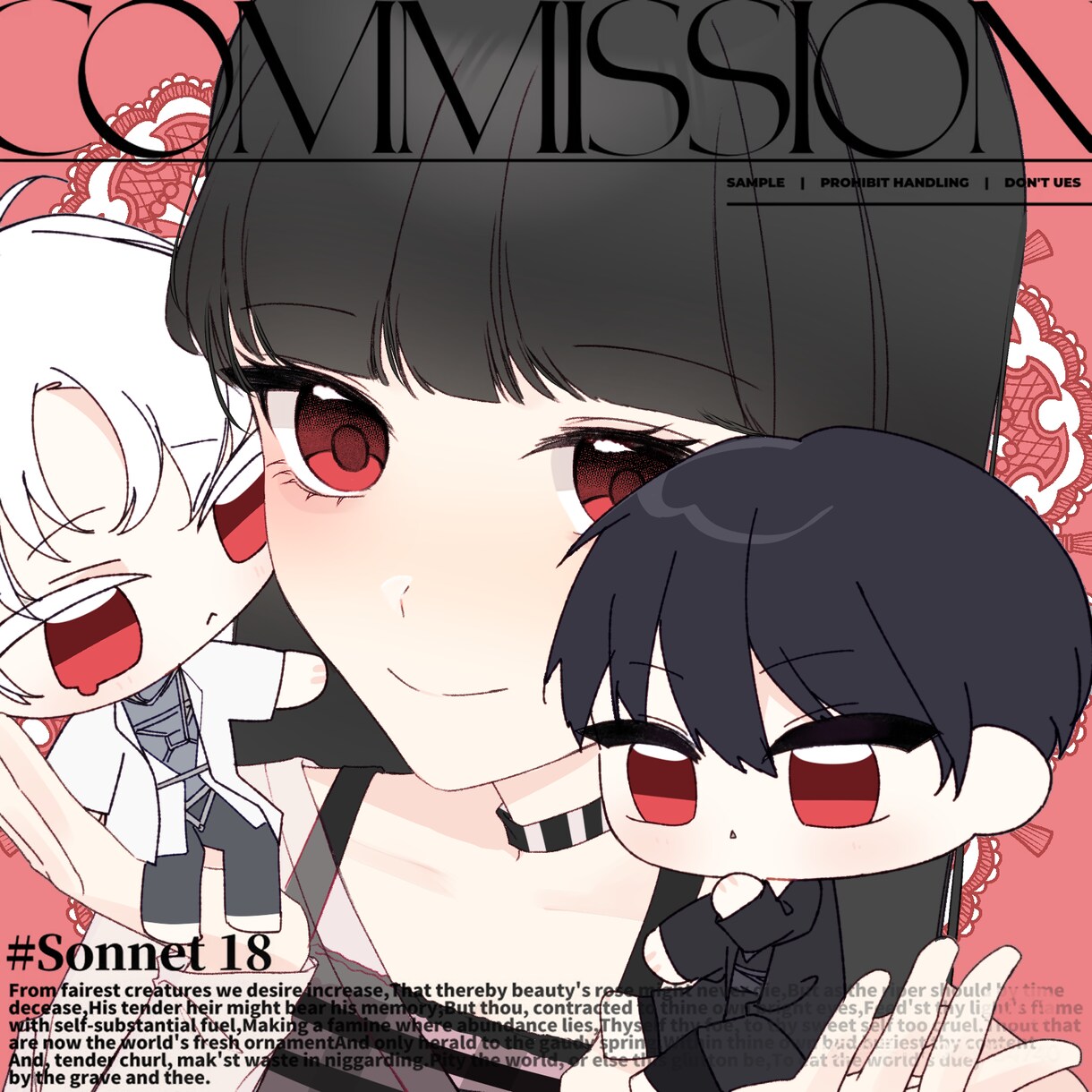 初めての方限定！お得にイラストお描きします SNSで映えるオリジナルアイコン！商用利用もOK イメージ5