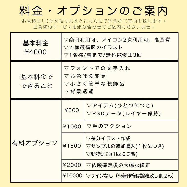 印象に残るやさしい＆儚げな横顔アイコンお描きします 商用利用可◎オプションで背景アニメーションも作成可◎ イメージ2