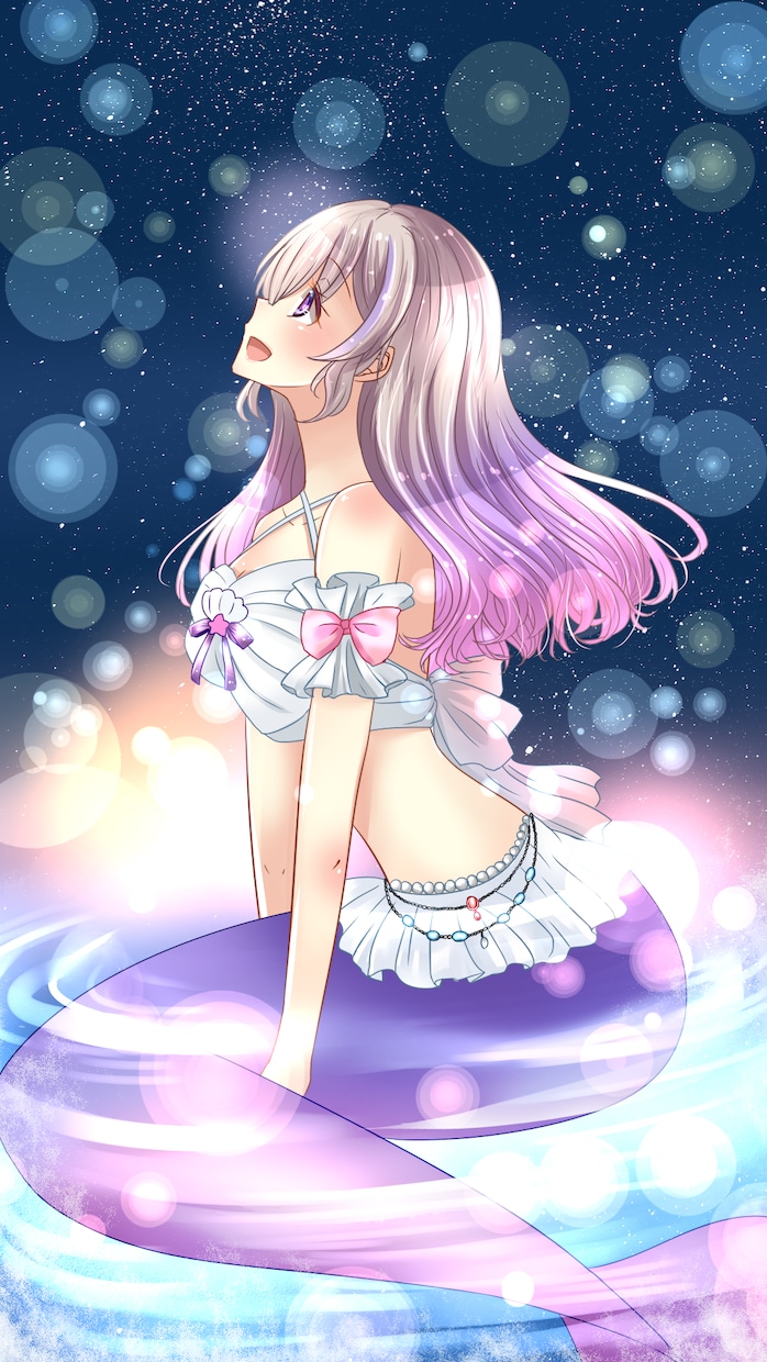 動画やその他用途様々！透明感あるイラスト描きます 様々な用途で使える一枚絵お描きします！ イメージ9