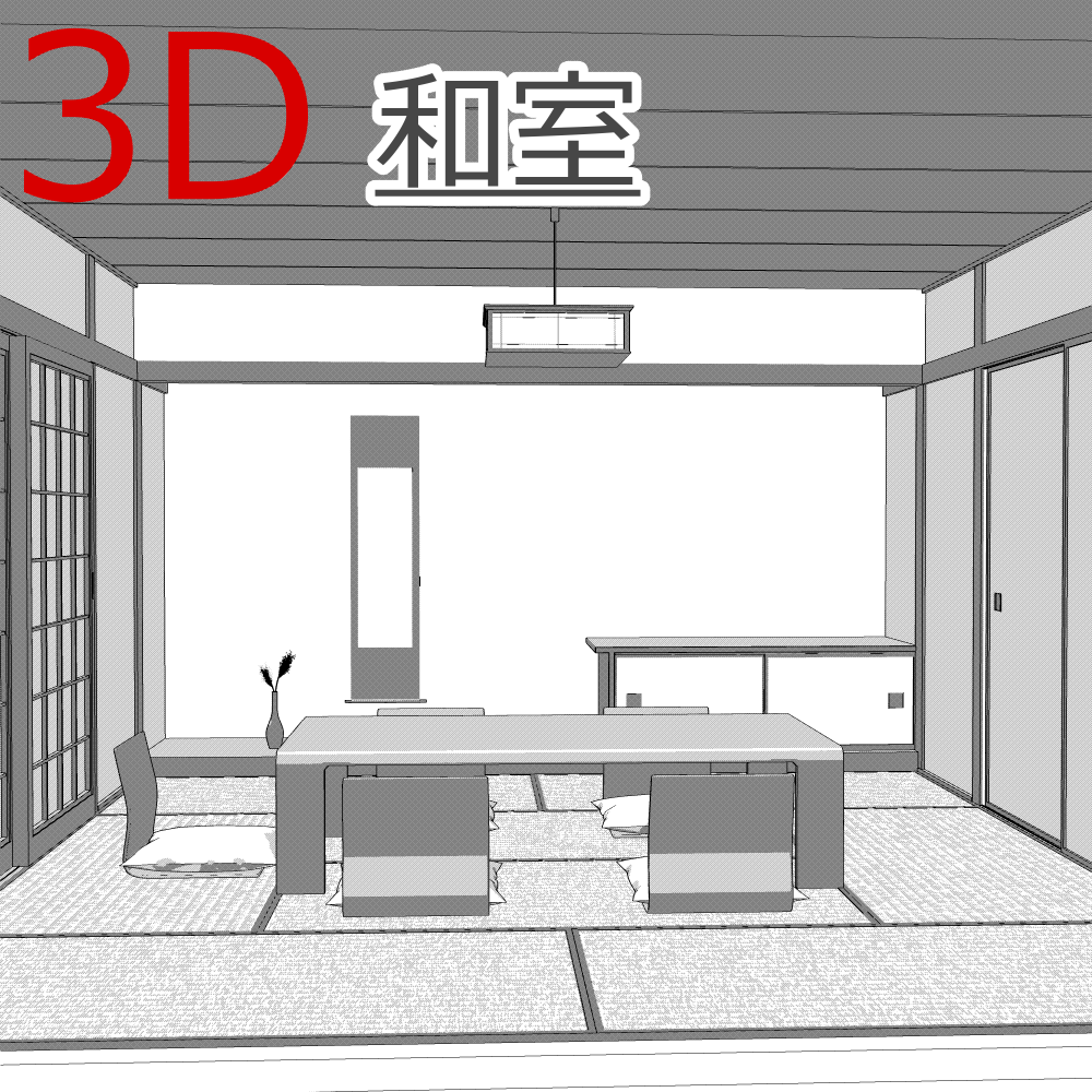 クリスタで使える3Dモデルを作成します イラストやマンガの小物・背景の時短にどうぞ！ イメージ5