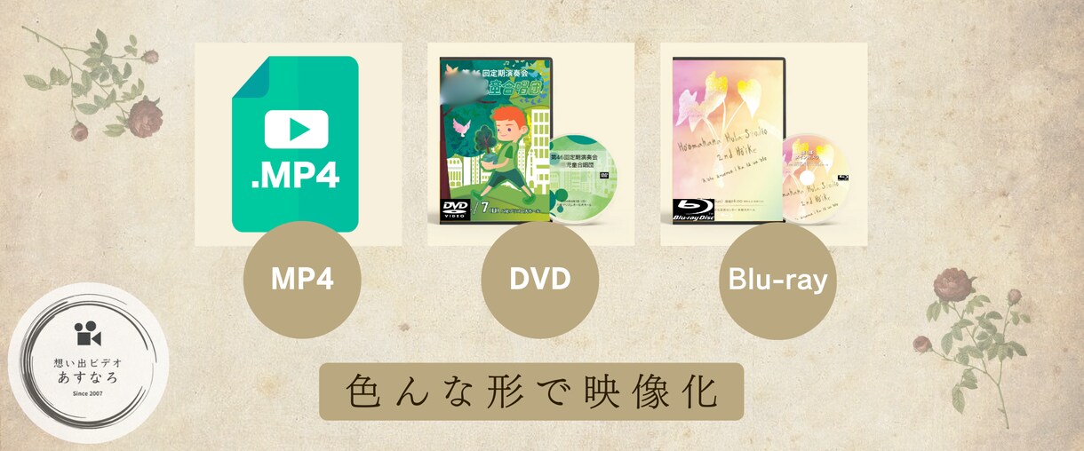 発表会のビデオ撮影/DVD/ブルーレイ制作します 500回以上の発表会を撮ったプロの撮影・編集をリーズナブルに イメージ6