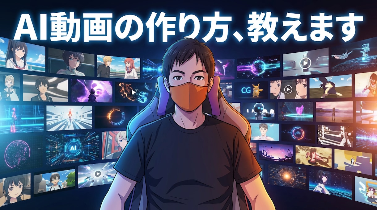 AI動画ツール＆流行りの動画の作り方を教えます 今一番伸びてるAI動画の作り方、全部教えます イメージ1