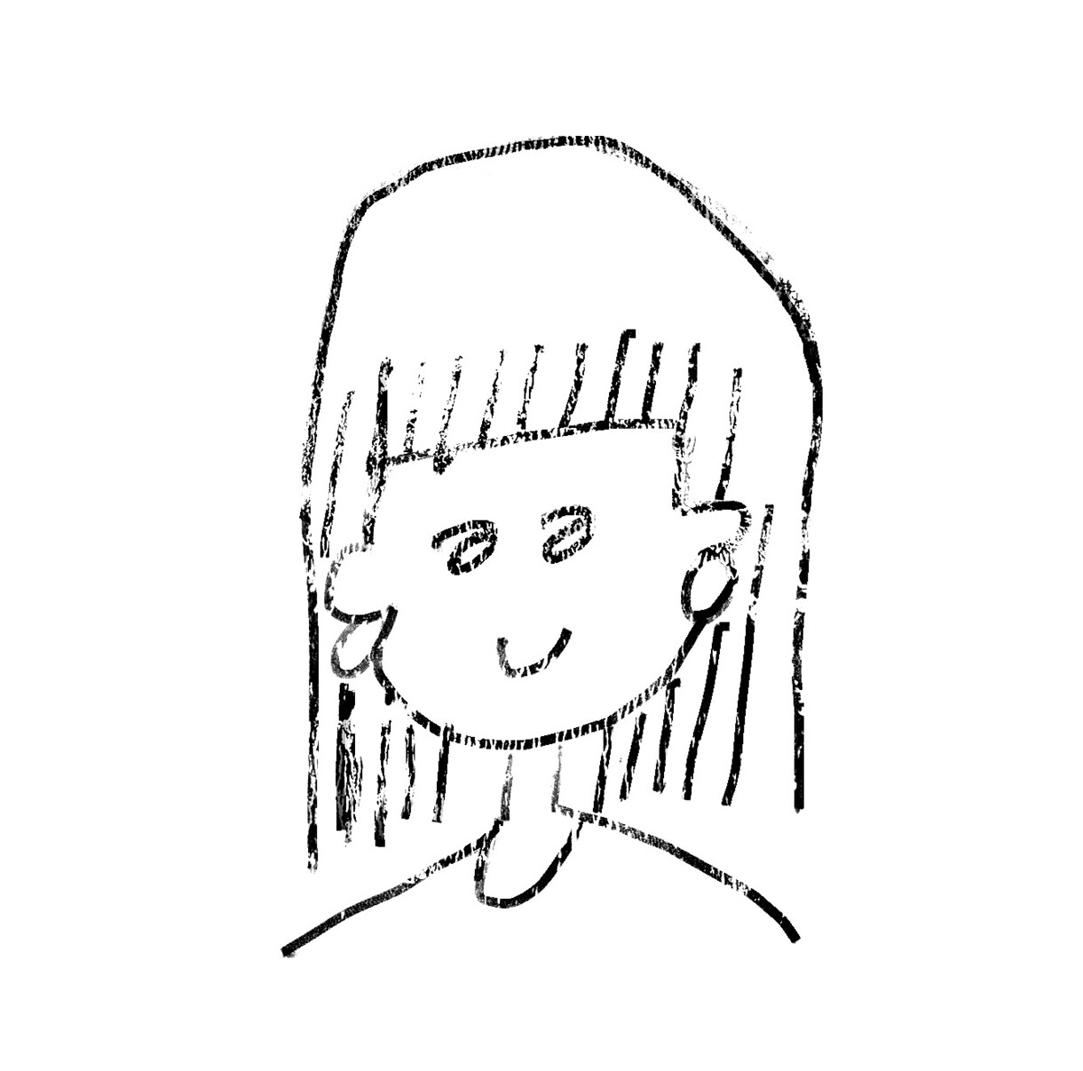 シンプルな似顔絵を作成します アイコン等に使用いただける似顔絵を作成します イメージ1