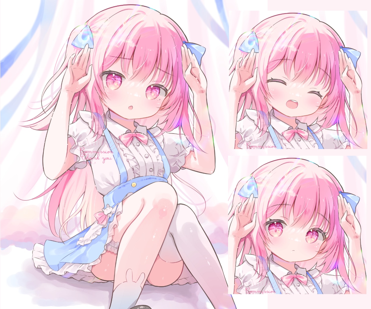 即対応☆キラキラな高品質イラスト全般を描きます 鮮やかで可愛いイラストが得意です！一枚絵や立ち絵などにも イメージ5