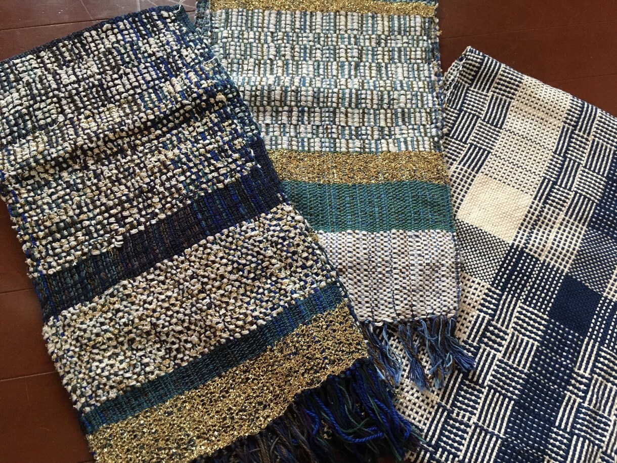 世界に一枚の手織りのストールを織れます 世界に一枚だけのオリジナルストールを織れます！ イメージ1