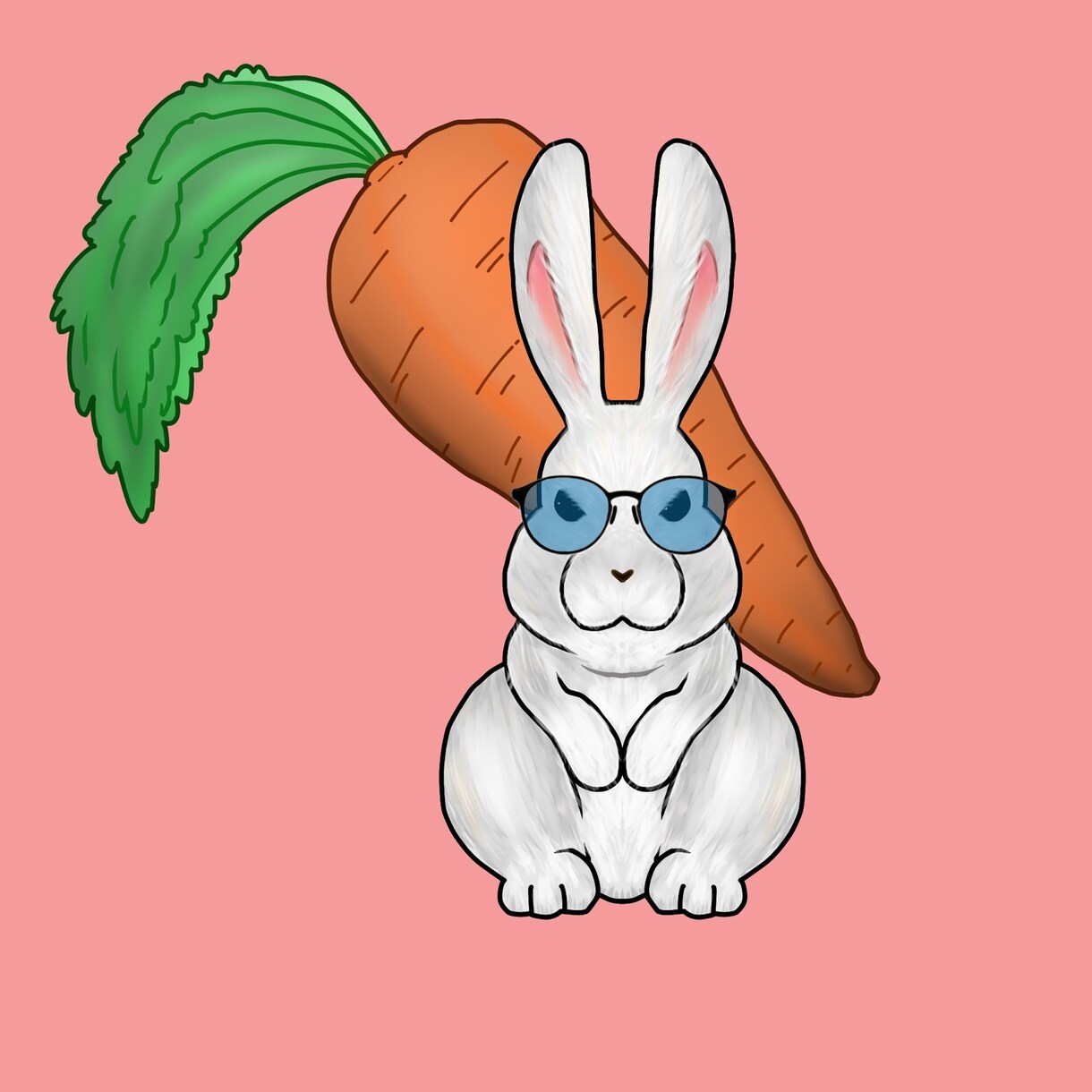 好きな動物やかわいいペットのSNSアイコン描きます 服を着せたり小物をつけたりかわいく描きます！修正回数無制限 イメージ5