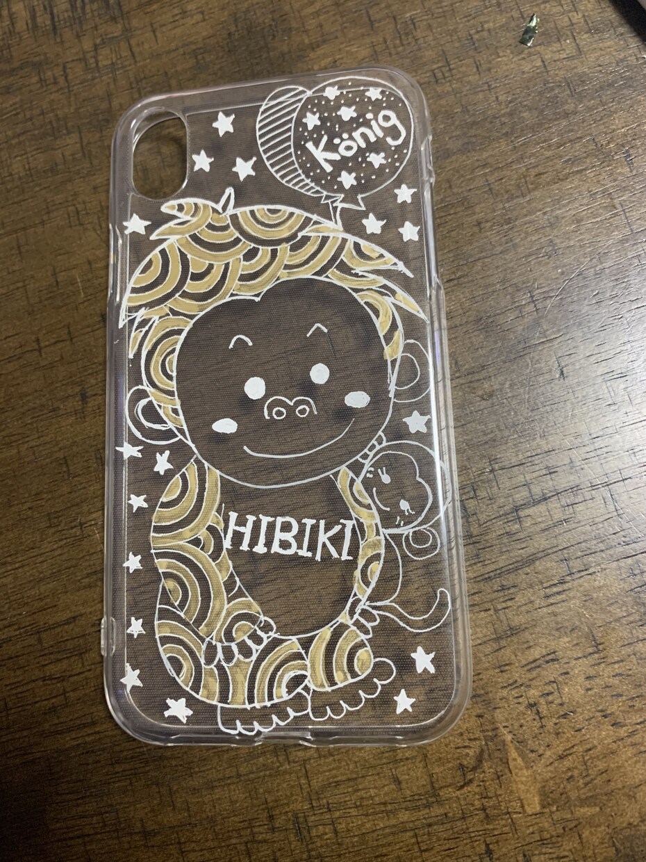 iPhoneケースに絵を描きます 手描きで透明なケースに絵を描きます イメージ7