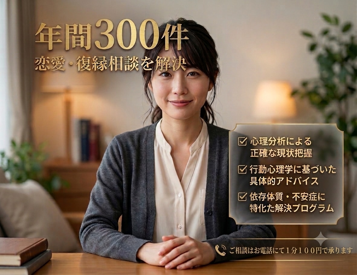 片思い・復縁【心理分析】成就の可能性を最大化します 彼の連絡がない…心理分析＆LINE添削で復縁・片思いを成就へ イメージ5
