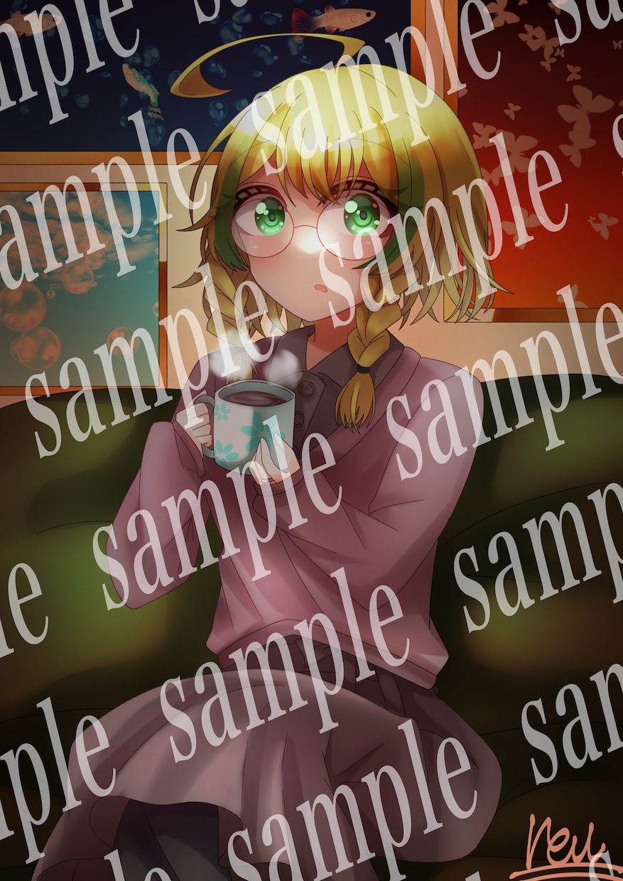可愛い女の子や男の子の絵を描きます 色鮮やかで可愛いイラストを求める人へ！ イメージ2