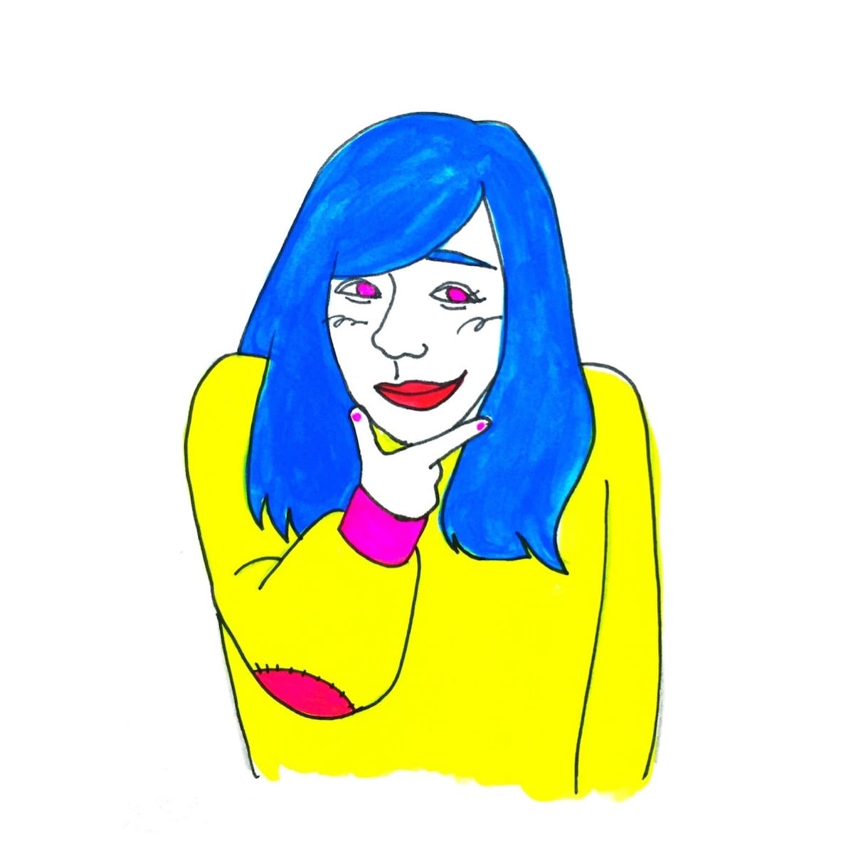 ゆるく似顔絵などイラスト（カラー）描きます ◎修正無制限！モチーフ自由！挿絵などに◎ イメージ7