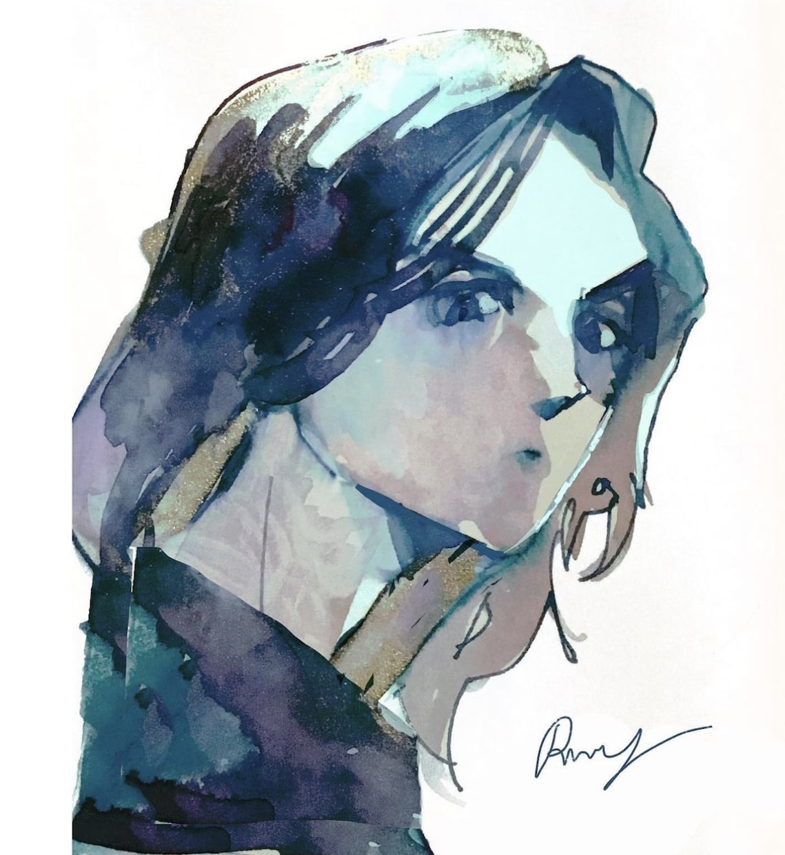 最短即日！色彩豊かな水彩のイラストを作成します カラーインク、水彩絵の具を用いてイラストを作成します イメージ3