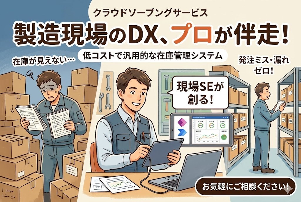 何でも電子帳票に革新します 製造業で培った知見で、紙帳票を電子帳票へ作業効率化！ イメージ1