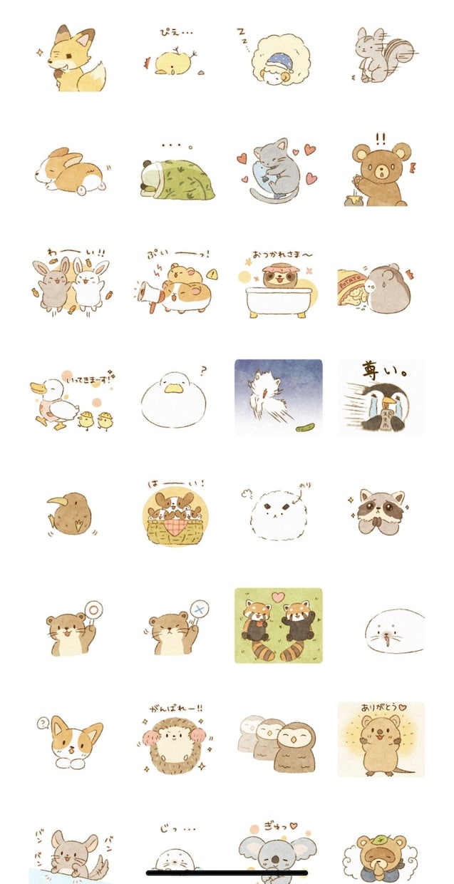商用OK!絵本風かわいいLINEスタンプ作ります 企業様、個人様向けに♪販売までサポート致します！ イメージ3