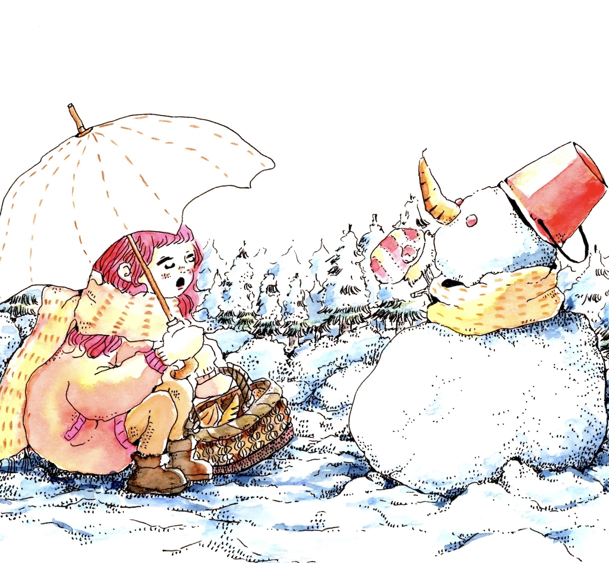 商業利用可！挿絵・イラスト描きます 絵本の世界観のような、水彩アートを制作します。 イメージ1