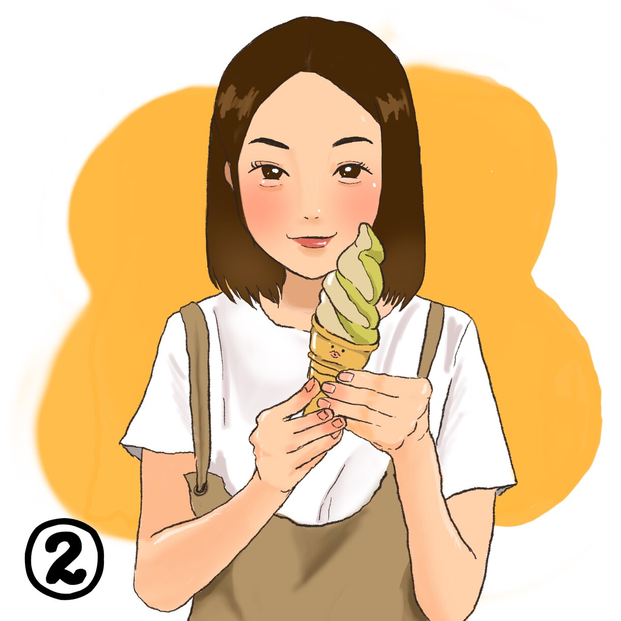 SNS等のアイコン描きます シンプルなイラストから漫画チックなイラストまで描きます イメージ3
