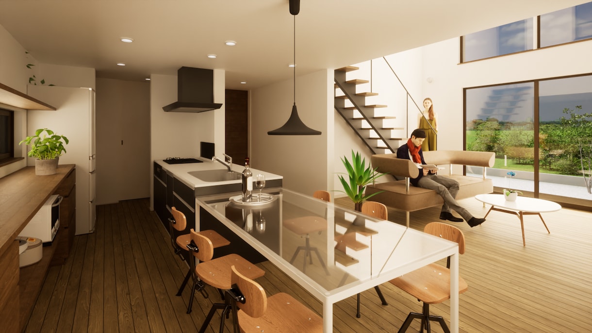 住宅のCGパースをスピーディに作成します 【住宅パース５年のキャリア】coconala初登場！ イメージ6
