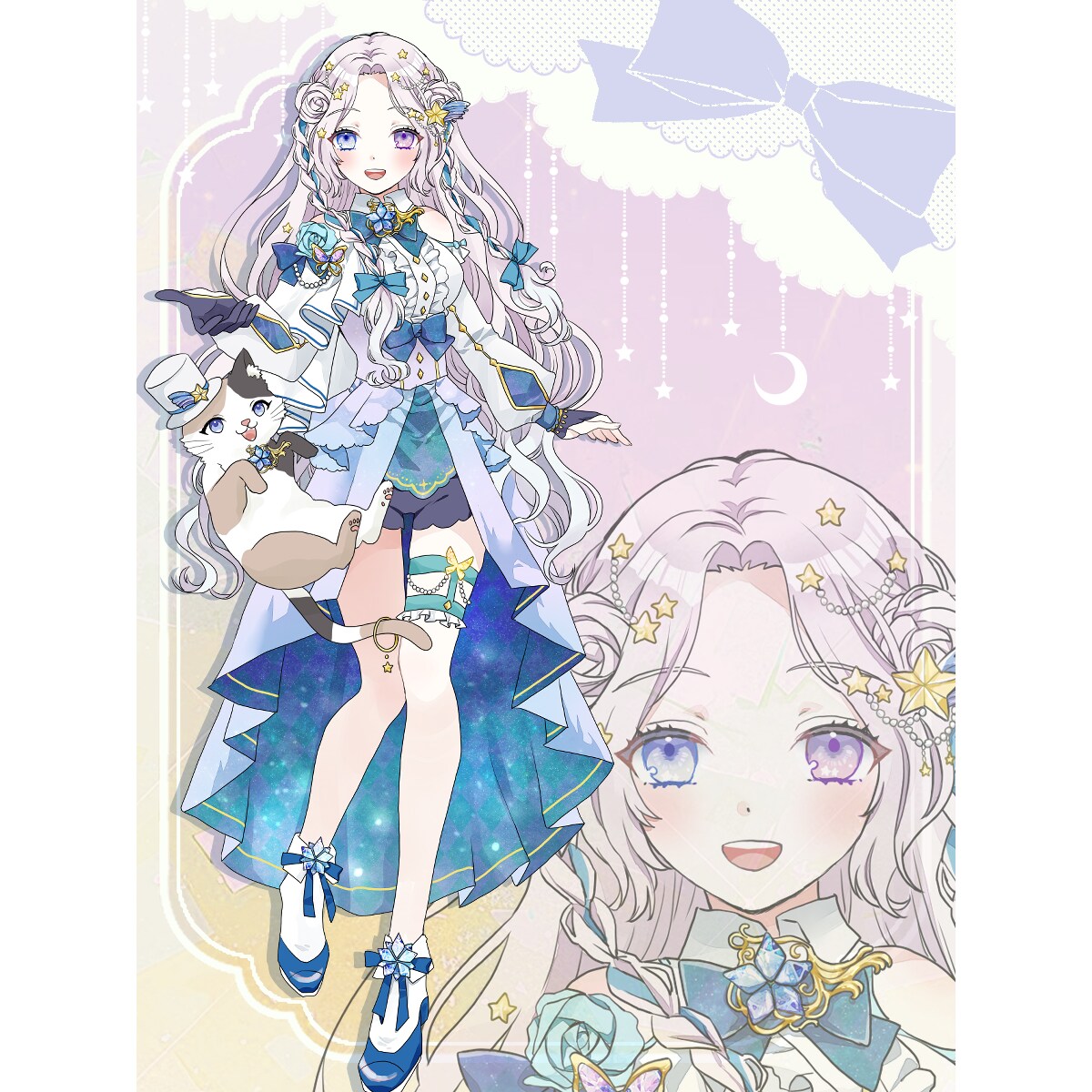 キュートなイラスト作成します SNS・IRIAM・TRPGや動画の彩りに！ イメージ2