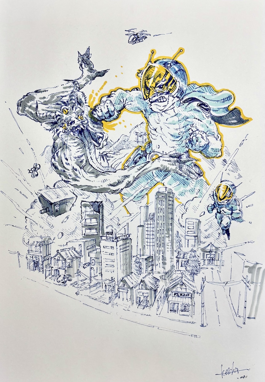 あなたが欲しい絵を描きます 自分だけの「かっこいいのに笑える絵」が手に入る イメージ9