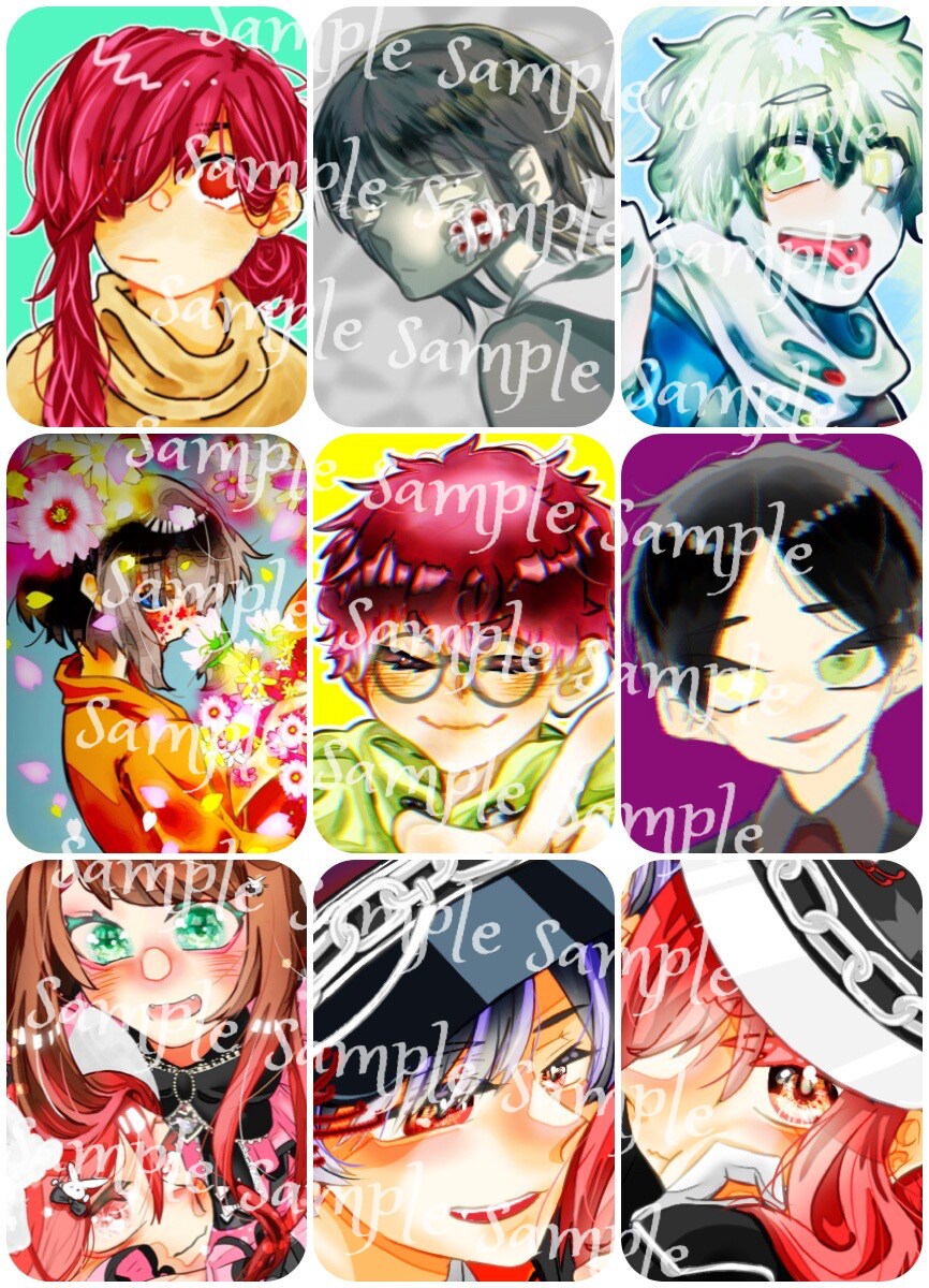 高彩度で目立つイラスト描きます きらきらとした目を引くイラストを作成します イメージ3