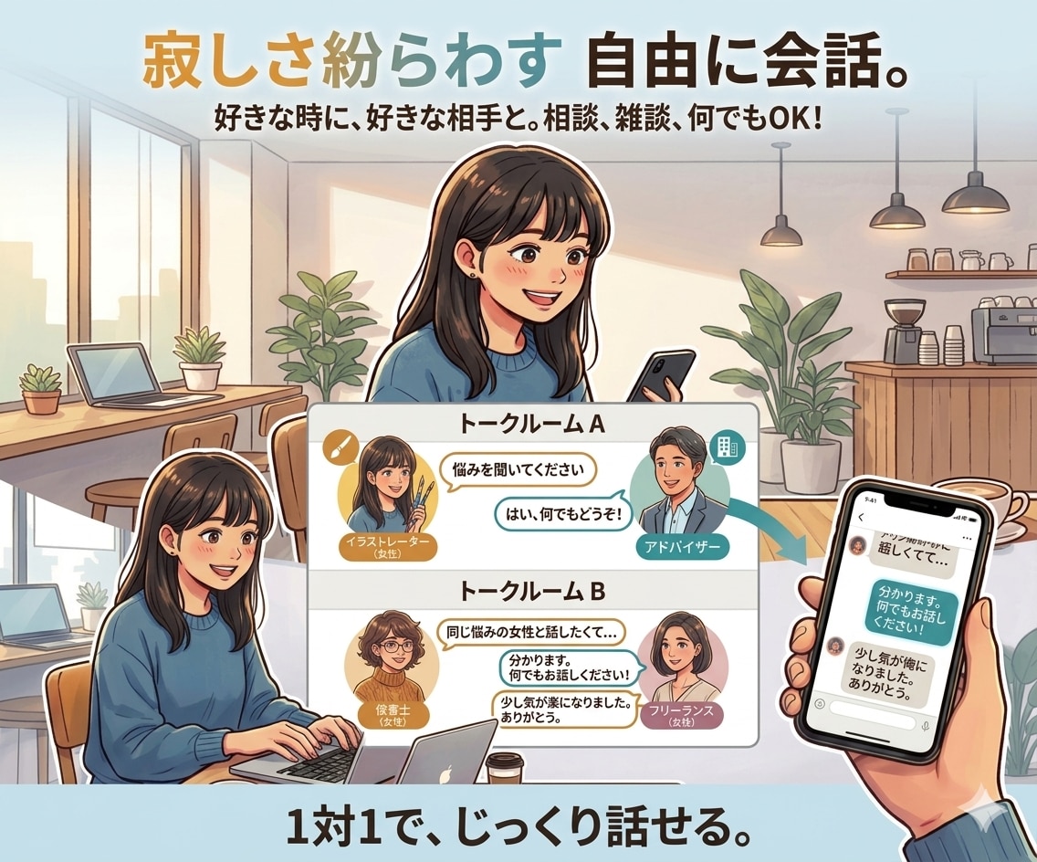 お悩み、その他、何でも聞きます なんでも話して☆ストレス解消♪ イメージ8