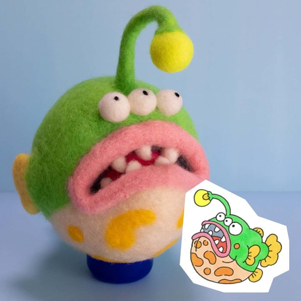オリジナルの人形を羊毛フェルトで作ります 自由にポーズが変えられる人形です(基本15cmまで） イメージ5