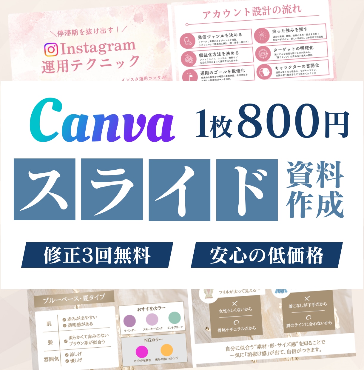 講座やセミナーに！スライド資料作成します デザイナーが分かりやすくスライドを仕上げます！ イメージ1
