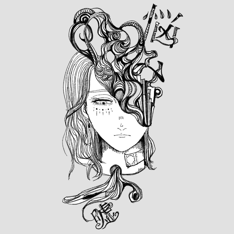 お洒落で個性的なイラストを描きます アイコンにしても挿絵にしても良し。個性的なので目を引きます イメージ4