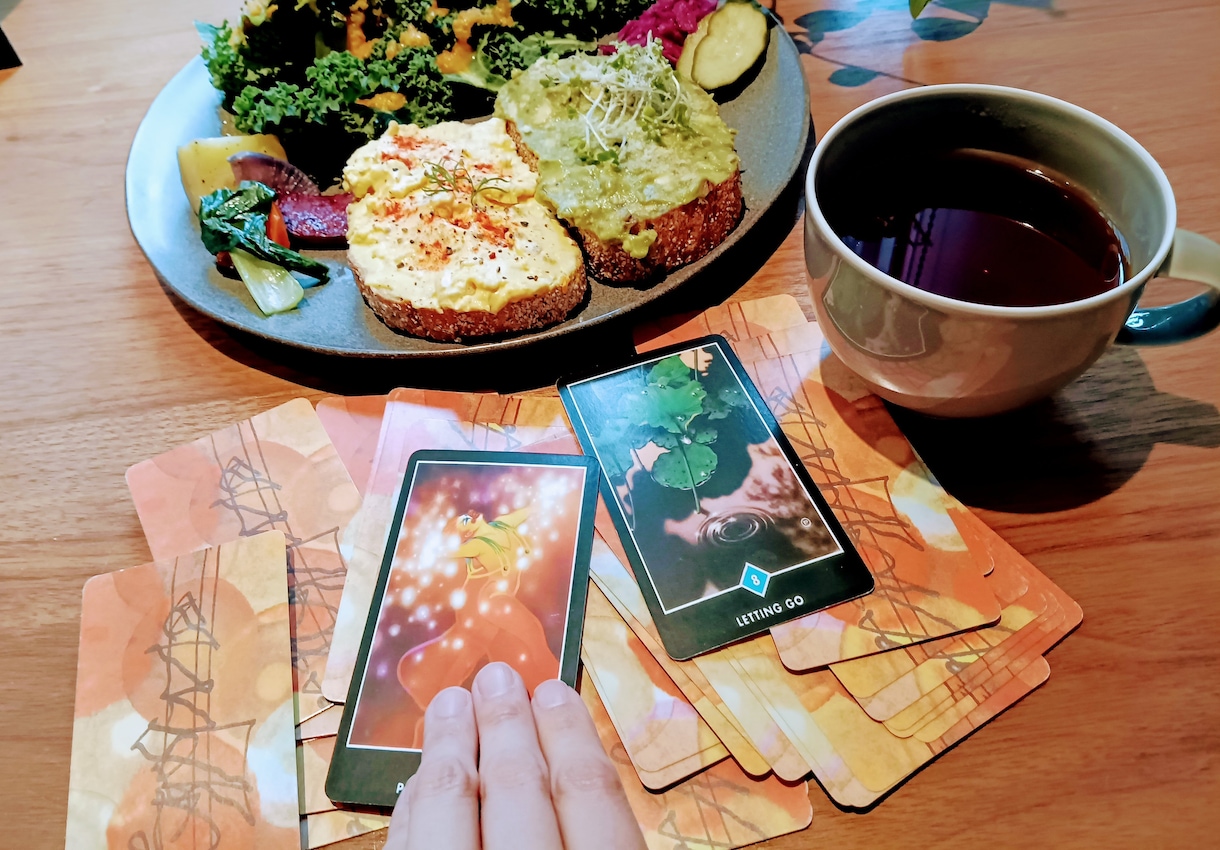 朝活✩禅タロットで心のクリーニングします 瞑想の代わりに。自分と向き合うマインドフルネスな朝時間 イメージ1