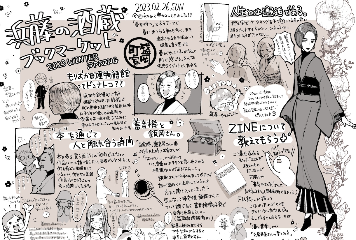 イベントや講演、PRに◆グラレコ描きます 人と人をつなぎ伝わる手書きイラスト◆お気軽にご相談ください イメージ3