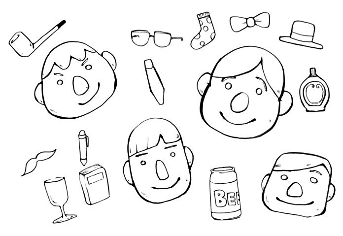 ほっこり！筆ペンで味のある線画イラスト描きます 挿絵やカットイラストにぴったり！ イメージ3