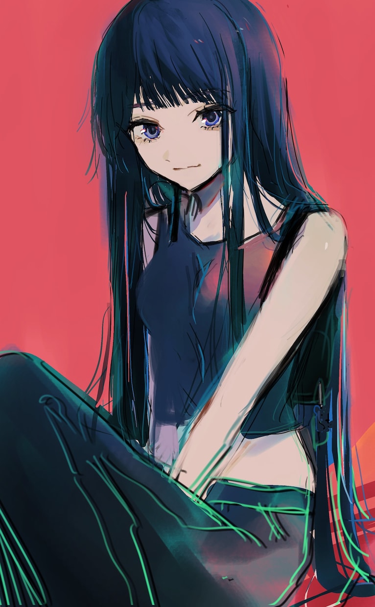 アイコン、MV等の1枚絵のイラスト作成します 歌ってみた、オリジナル曲等のイラスト制作をします！他相談可 イメージ9