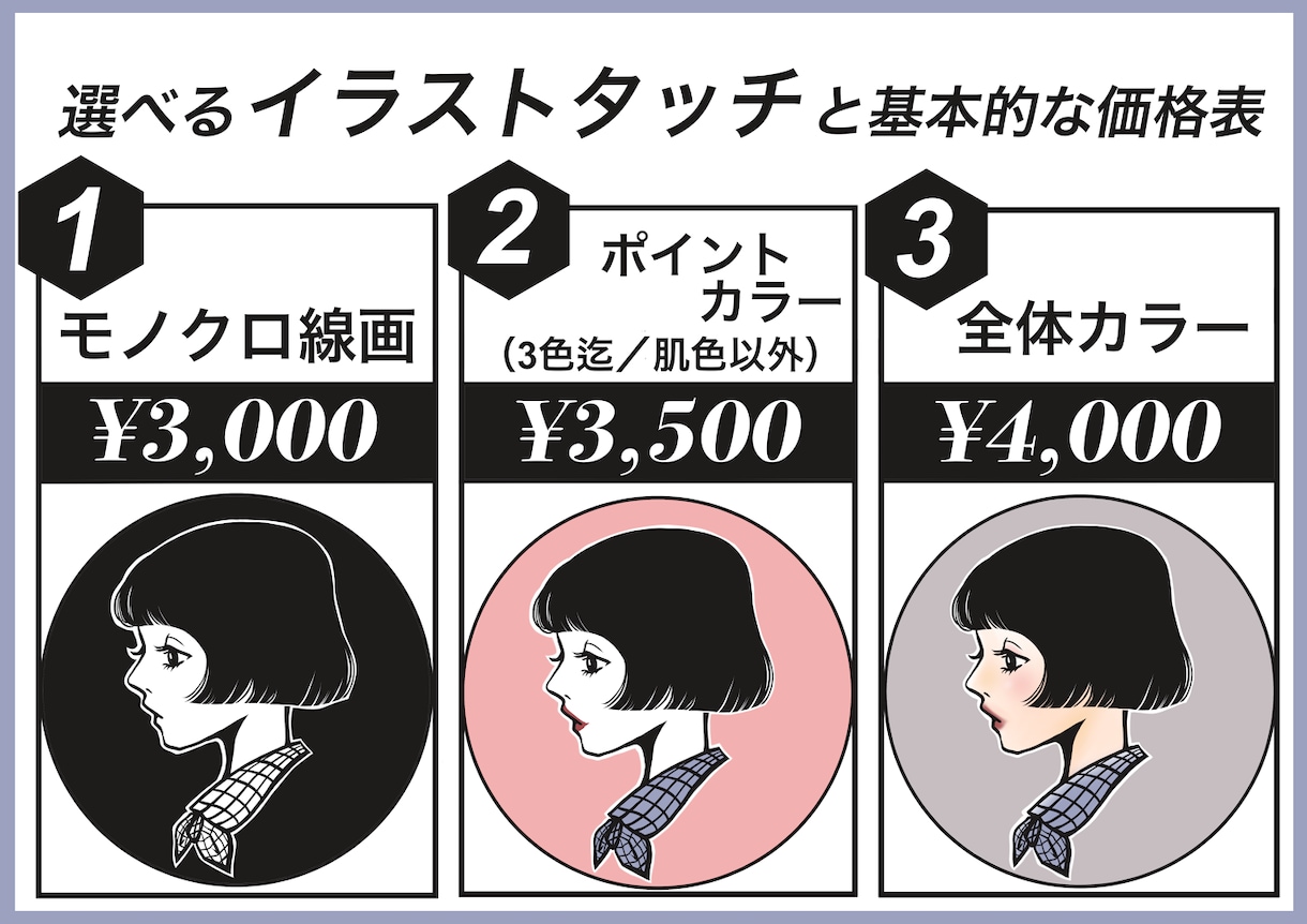 お洒落でキャッチーなアイコン作成します 貴方の魅力を生かし雰囲気あるイラストを描きます イメージ2