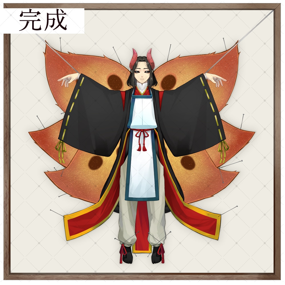 全身立ち絵制作します 大切なキャラクターを「一緒」に制作しましょう。 イメージ5
