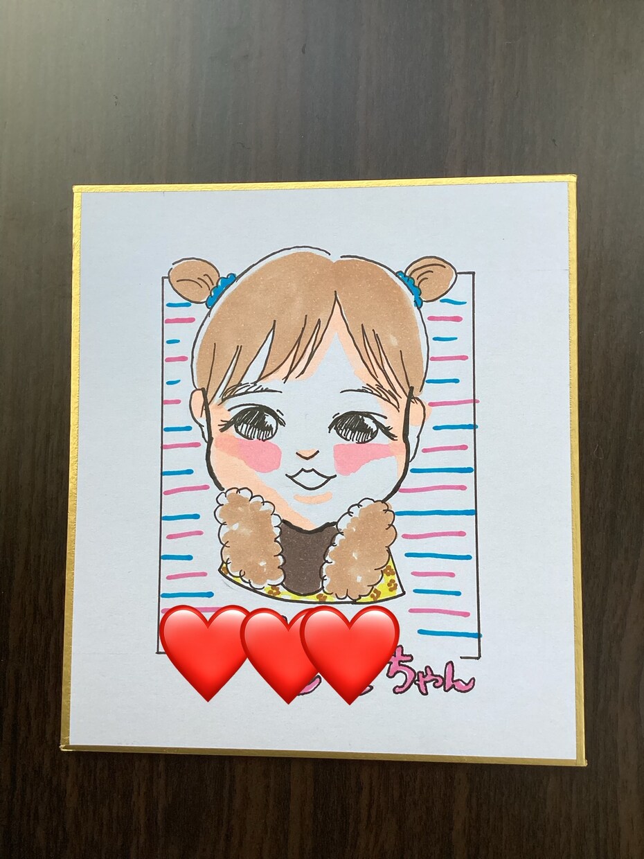 記念日などに♪可愛い似顔絵作成いたします ファミリー、カップル、お友達同士におすすめです⭐︎ イメージ4