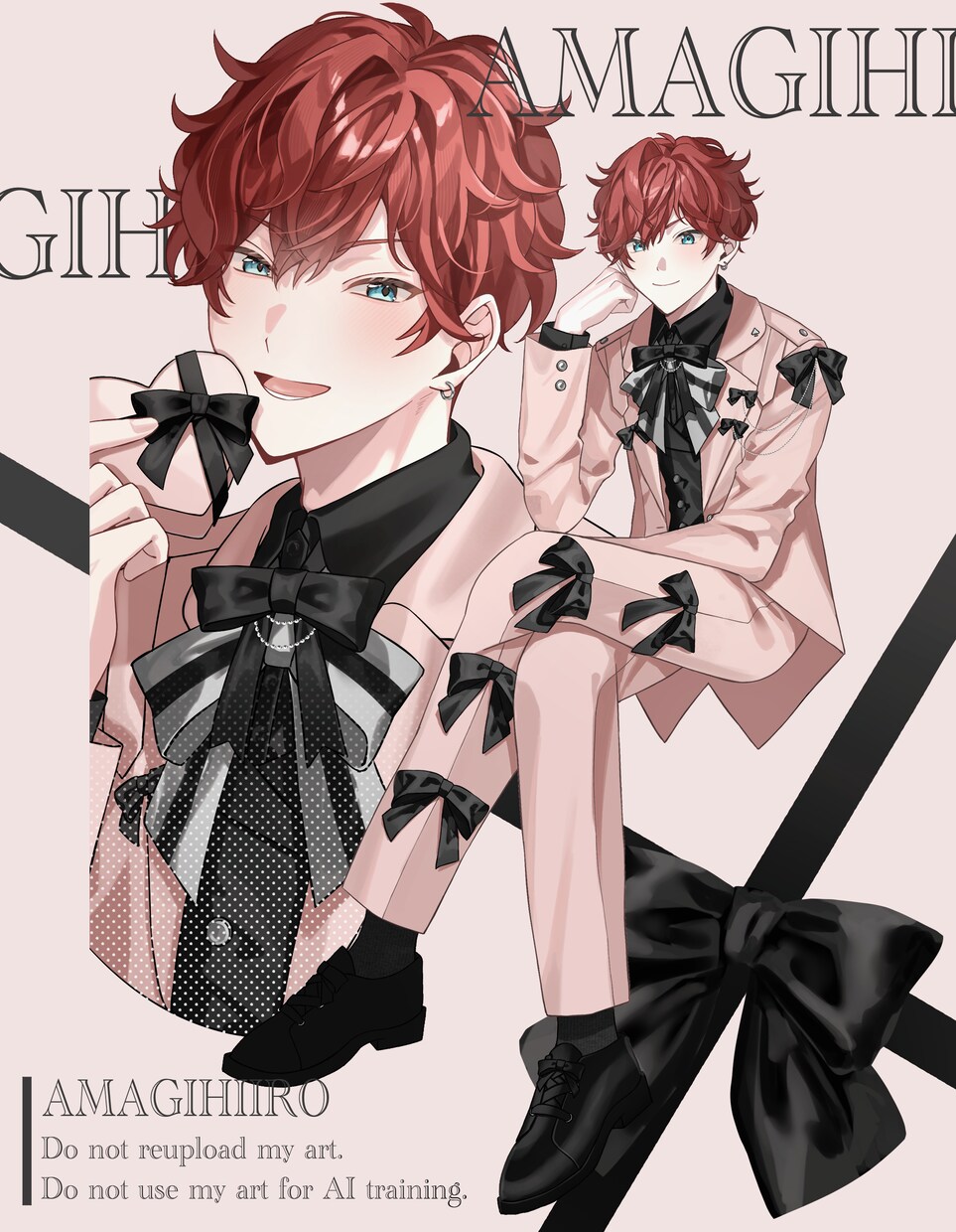 透明感×重厚感のあるイラストを仕上げます キャラ一枚絵、立ち絵、サムネイル、歌ってみたイラストなど イメージ1