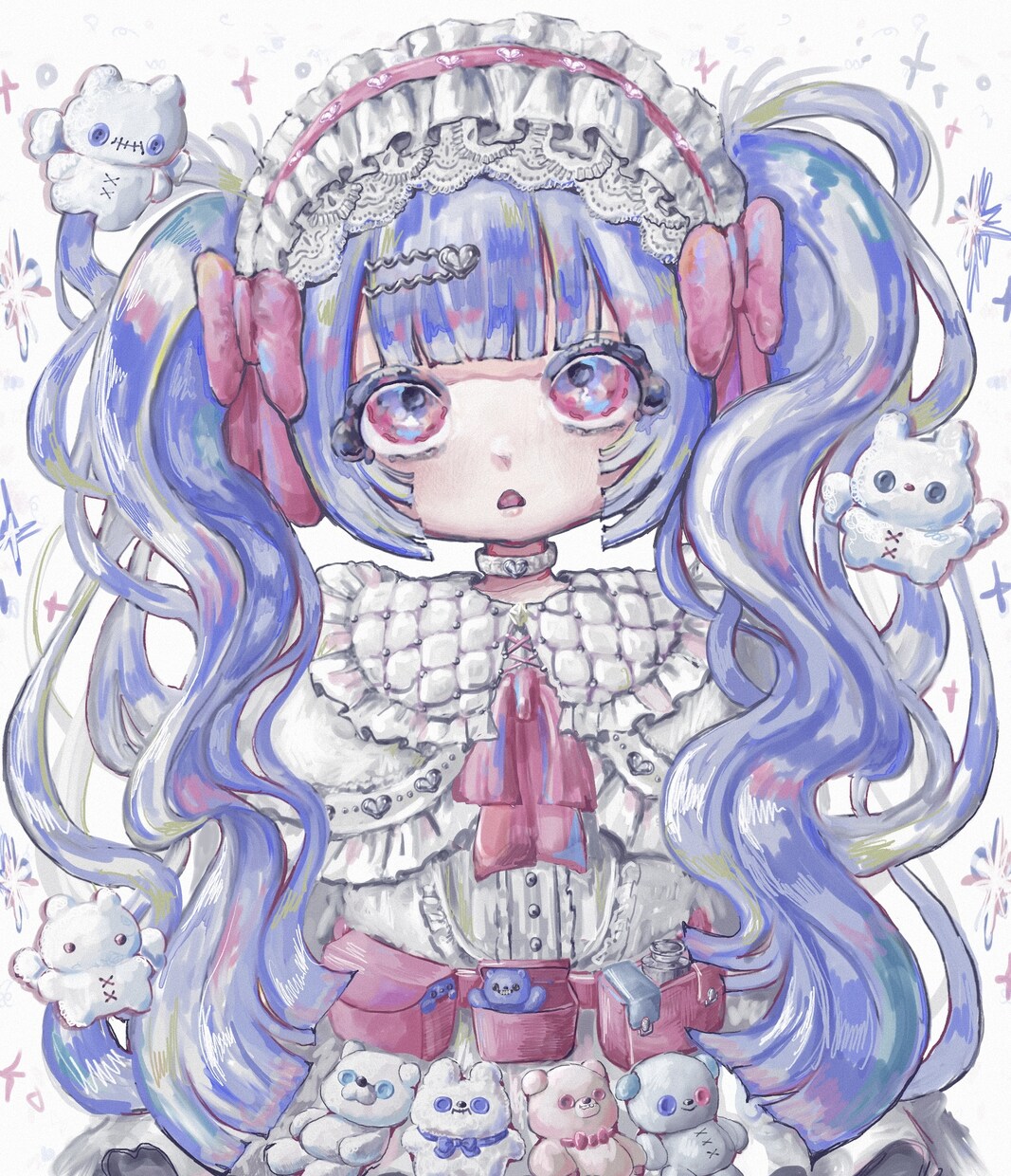 ワクワクするようなかわいいイラストを描きます 色遣いに特にこだわってます♪ご依頼に合わせて対応いたします！ イメージ1